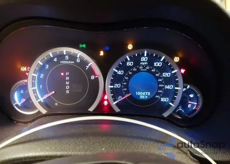 2013 Acura Tsx 2.4 из США, поврежденный, VIN JH4CU2F41DC000373